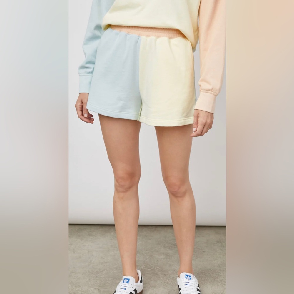 Rails Jane Cali Colourblock Shorts, sz L